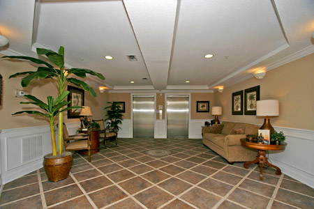 Private Lobby with Elevators