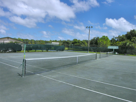 Twelve Manicured Clay Tennis Courts