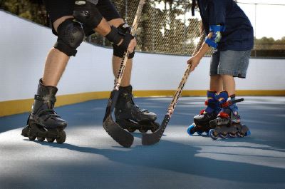 Roller Hockey Court for Inline Skating